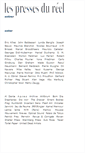 Mobile Screenshot of lespressesdureel.com